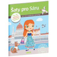 Šaty pro Sáru - kniha samolepek