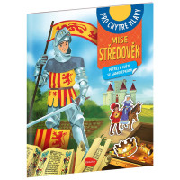 Mise Středověk - pátrej a lušti se samolepkami