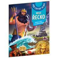 Mise Řecko - pátrej a lušti se samolepkami