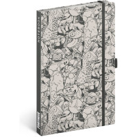 NOTIQUE Notes Fortnite – Legends, linkovaný, 13 x 21 cm