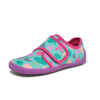 Dětské nazouvací barefoot boty Affenzahn Slipper Cotton Movy Owl - vel. 25