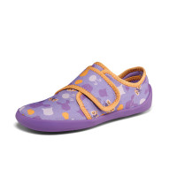 Dětské nazouvací barefoot boty Affenzahn Slipper Cotton Movy Butterfly - vel. 24