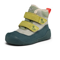 Dětské barefoot boty Affenzahn Prewalker Mid Boot Vegan Snuggy Caterpillar - vel. 22