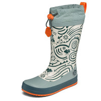 Dětské barefoot holínky Affenzahn Rain Boot Vegan Puddly Bunny - vel. 27