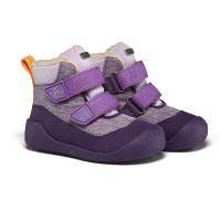 Dětské barefoot boty Affenzahn Prewalker Mid Boot Vegan Snuggy Butterfly
