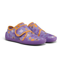Dětské barefoot přezůvky Affenzahn Slipper Cotton Movy Butterfly