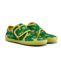 Dětské barefoot přezůvky Affenzahn Slipper Cotton Movy Caterpillar
