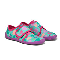 Dětské barefoot přezůvky Affenzahn Slipper Cotton Movy Owl