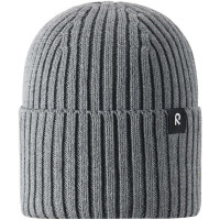 Dětská čepice Reima Hattara, Melange grey - vel. 48/50