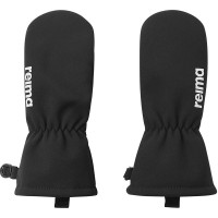 Dětské softshellové palčáky Reima Osaten, Black - vel. 2