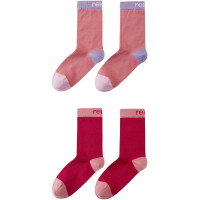 Dětské ponožky Reima Parit, Rose blush - vel. 19/21