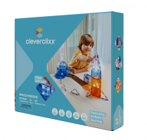 Cleverclixx – Magnetická stavebnice Vesmírná mise – 47 ks