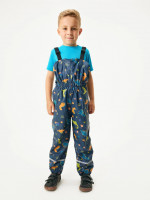 Regenhose mit Fleece für Kinder, Dinosaurier
