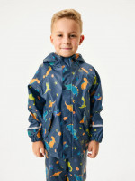 Ungefütterte Regenjacke für Kinder, Dinosaurier