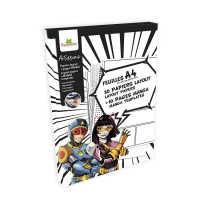 Artissimo - layout papíry A4 + textury - Manga