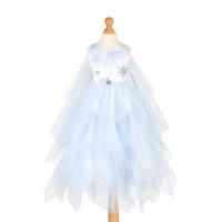 Souza! - dětský kostým - zimní princezna Eira - 3-4 roky, 98-104 cm