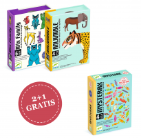 Djeco Kartenspielset - fröhliche Tiere