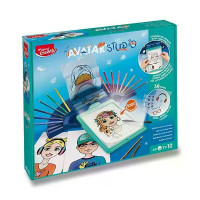 Sada Maped Creativ Avatar Studio tabulka s podsvícením - Sleva poškozený obal