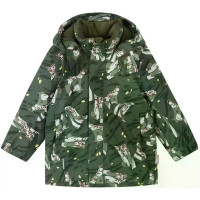Dětská zimní bunda s membránou Reima Marttila - thyme green, vel. 122
