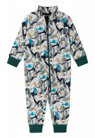 Dětský fleecový overal Reima Myytti - sparkly blue, vel. 80