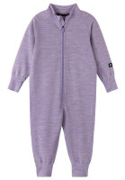 Dětský vlněný overal Reima Parvin - Lilac amethyst, vel. 80