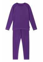 Set dětského funkčního prádla Reima Lampo - plum purple
