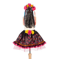 Souza! - dětský  halloweenský kostým - sukně se závojem Marisol