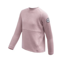 SENSOR MERINO UPPER traveller dětská mikina dusty pink -120