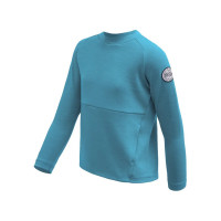 SENSOR MERINO UPPER traveller dětská mikina mint blue -100