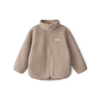 LEOKID Fleecová bunda Theo Almond Milk vel. 92