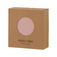 NIDO NIDO Pěnová hrací podložka Puzzle 9ks Taupe Pink