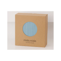 NIDO NIDO Pěnová hrací podložka Puzzle 9ks Dusty Blue