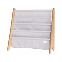 3 SPROUTS Stojan na knížky Recycled Solid/Light Gray