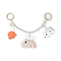 Done by Deer – Kinderwagenspielzeug Happy Clouds, Sand