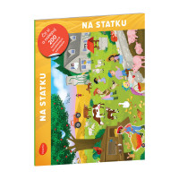 Čti a nalepuj – NA STATKU, kniha se samolepkami