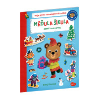 MÉĎULA ŠIKULA: ZIMNÍ RADOVÁNKY – Samolepková knížka