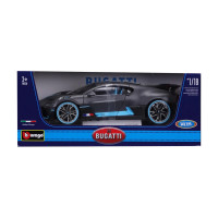 Bugatti Divo, matná tmavě šedá, 1:18
