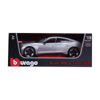 2022 Audi RS e-tron GT, stříbrná, 1:18