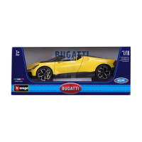Bugatti Mistral, žlutá, 1:18