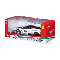 Ferrari FXX-K EVO, bílá-černá, 1:18