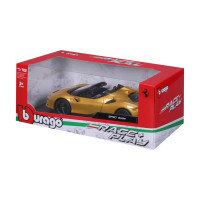 Ferrari SF90 Spider, zlatá, 1:18