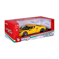 Ferrari 296 GTB, žlutá, 1:18