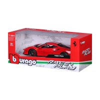 Ferrari 488 Pista, červená, 1:24