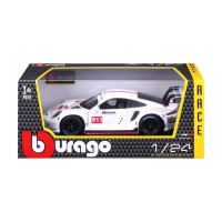Porsche 911 RSR, bílá, 1:24