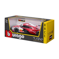 Porsche 963 (2024), bílá-červená, 1:24