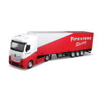 M-B Actros Gigaspace/Trailer, Firestone Racing, 1:43