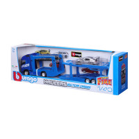 Kamion s návěsem Multicar Carrier Volvo FH16 + Porsche 911 GT2 RS, 1:43