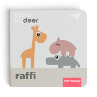 Done by Deer - leporelo Kamarádi Raffi, barevný mix