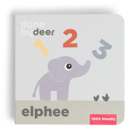 Done by Deer - leporelo Počítání Elphee, barevný mix
