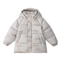 LEOKID Zimní prošívaná bunda Leni Silver Cloud Fluffy